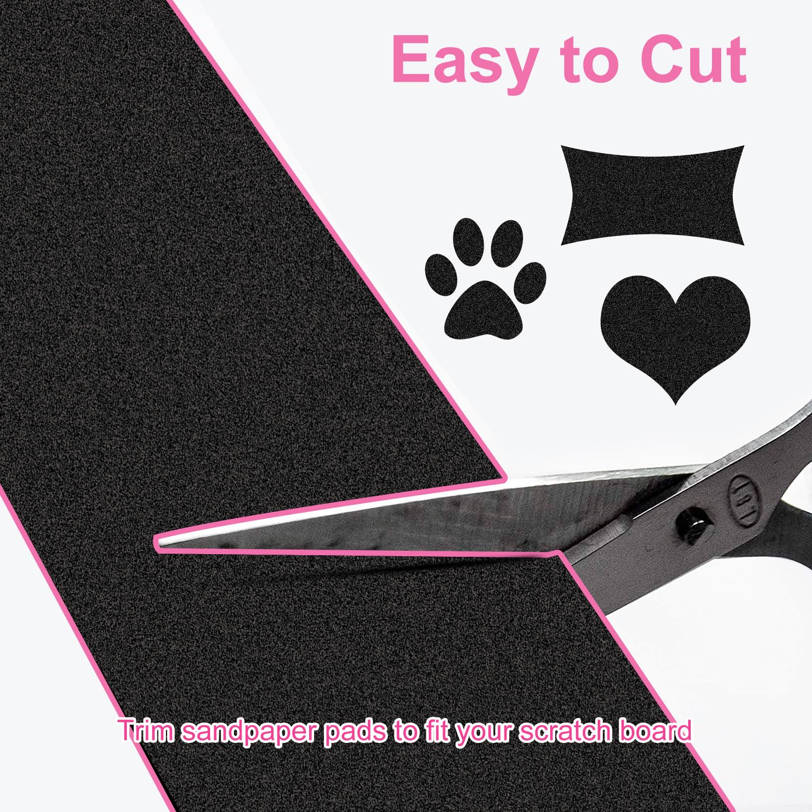 FL Falatier scratch-board adhesion pad attachment shows versatile surface use