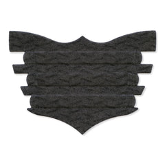 Flair Equine Nasal Strips applied on horse nose for airflow support during training.