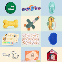 FLAIR GIFTS cookie cutters and treats shot for home-baked puppy biscuits