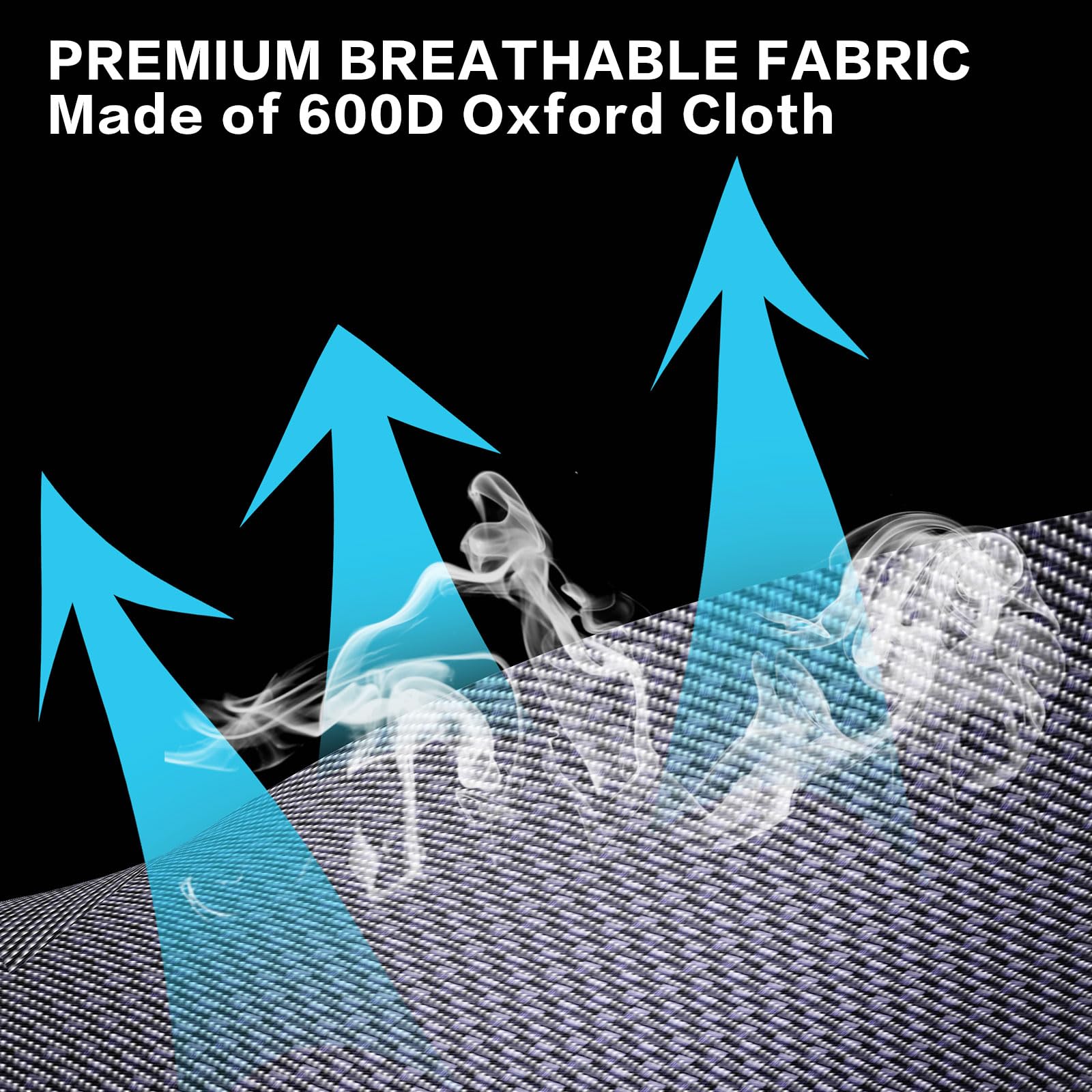 Flashine windproof waterproof coverage for outdoor-friendly crate protection.