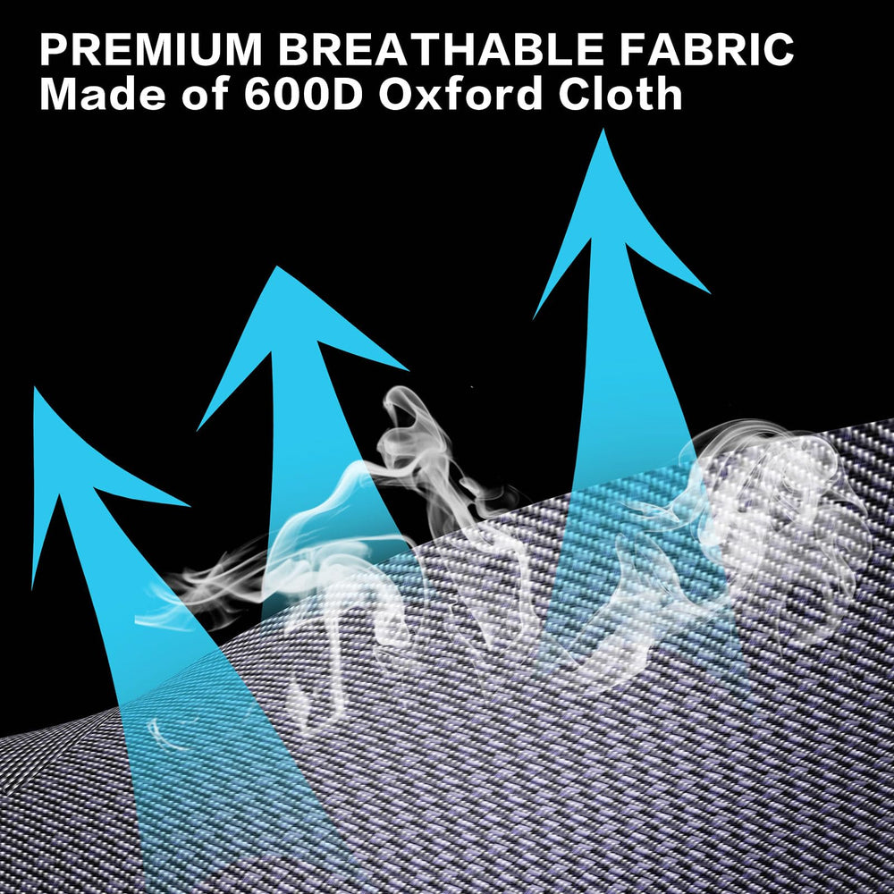 Flashine windproof waterproof coverage for outdoor-friendly crate protection.