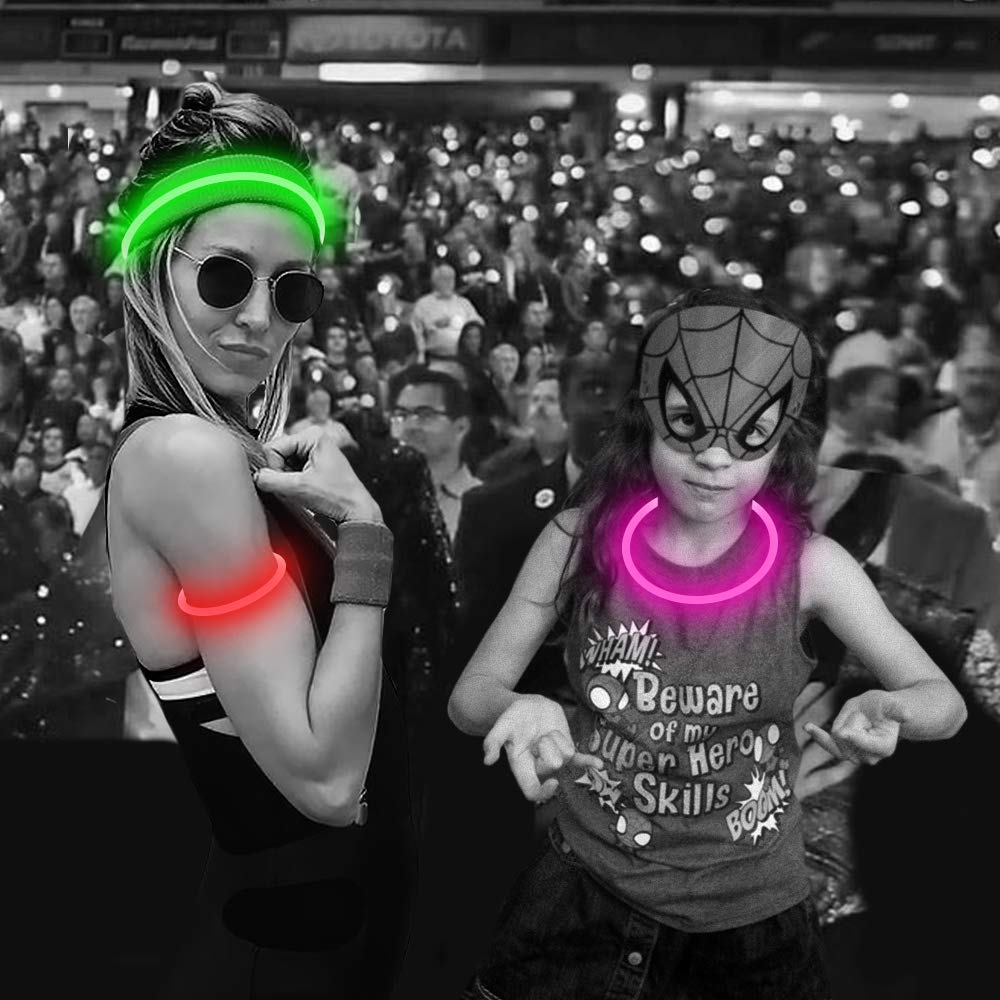 Flashseen LED dog collar adds a festive glow for parties and gatherings.