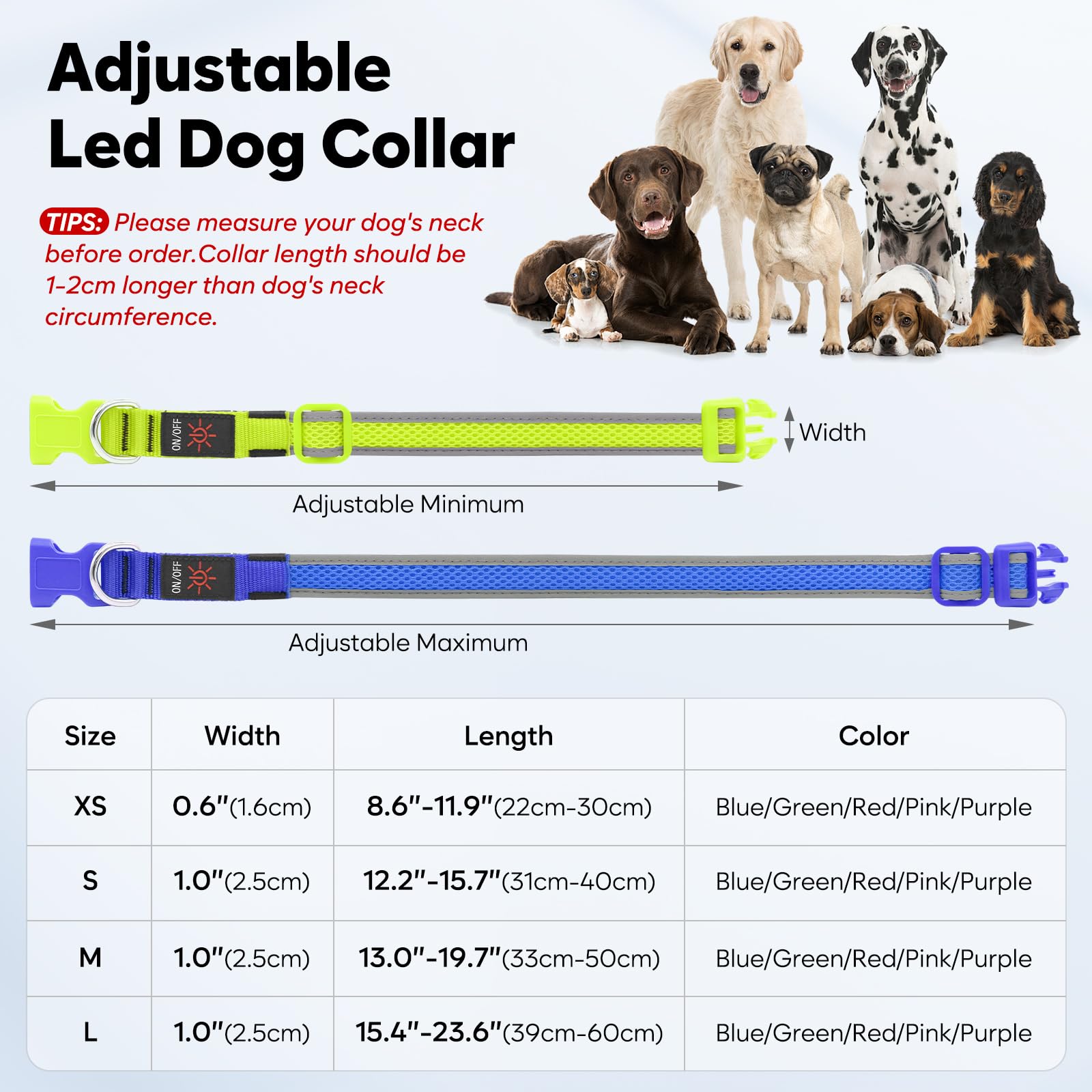 Flashseen LED dog collar night-walk visibility supports safer outings.