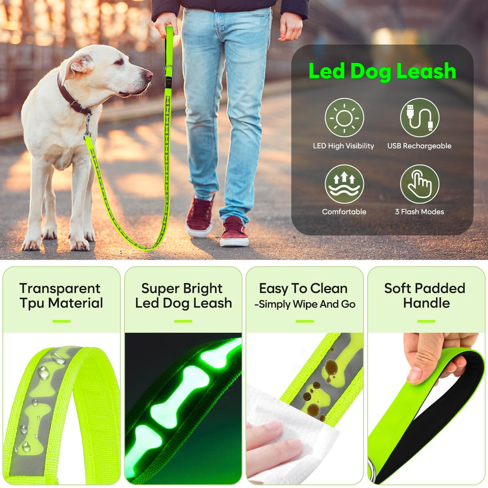 Flashseen USB Type-C rechargeable leash charges quickly