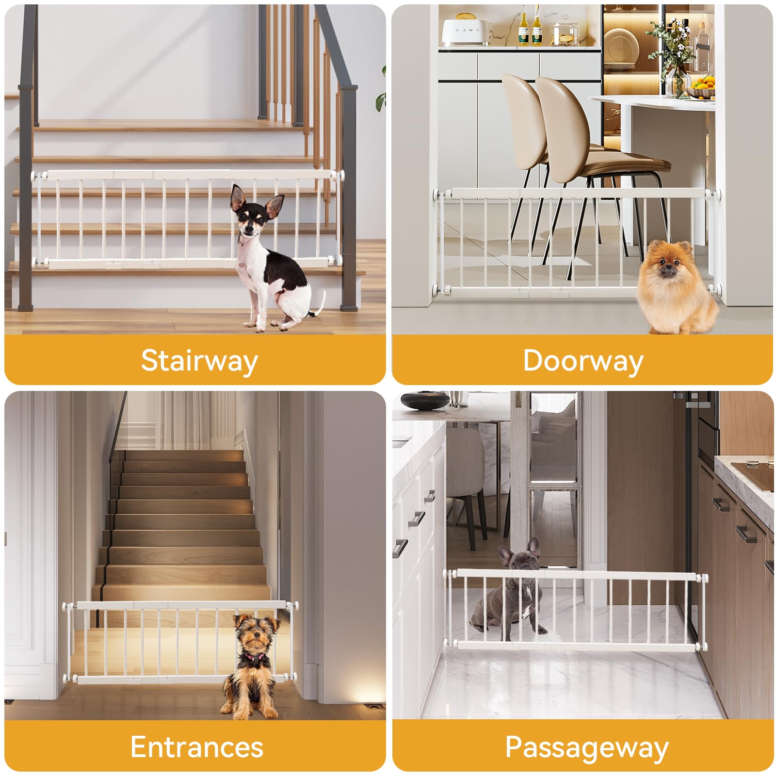 Fldofaves dog gate wall protector prevents wall marks during setup