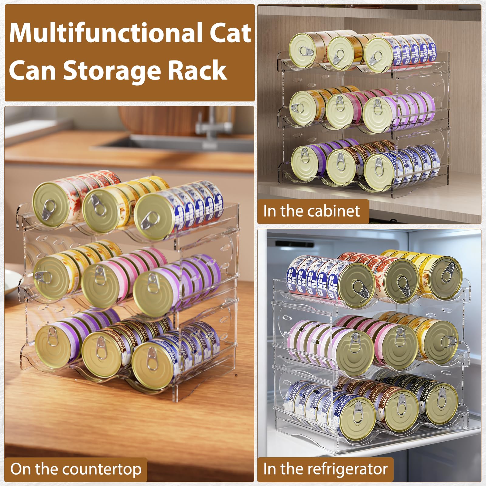 Flenpptly multi-layer design demonstrates flexible storage options for pantry