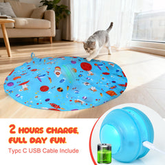 FLERDMAU silent durable cat toy base keeps play quiet and withstands knocks.