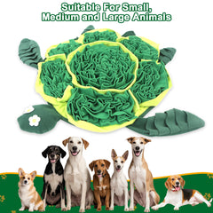 FLERDMAU Snuffle Mat durable-washable fabric highlights easy-clean design for busy households.