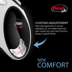 FLEXI 360° Tape Guidance System prevents leash tangles during daily walks