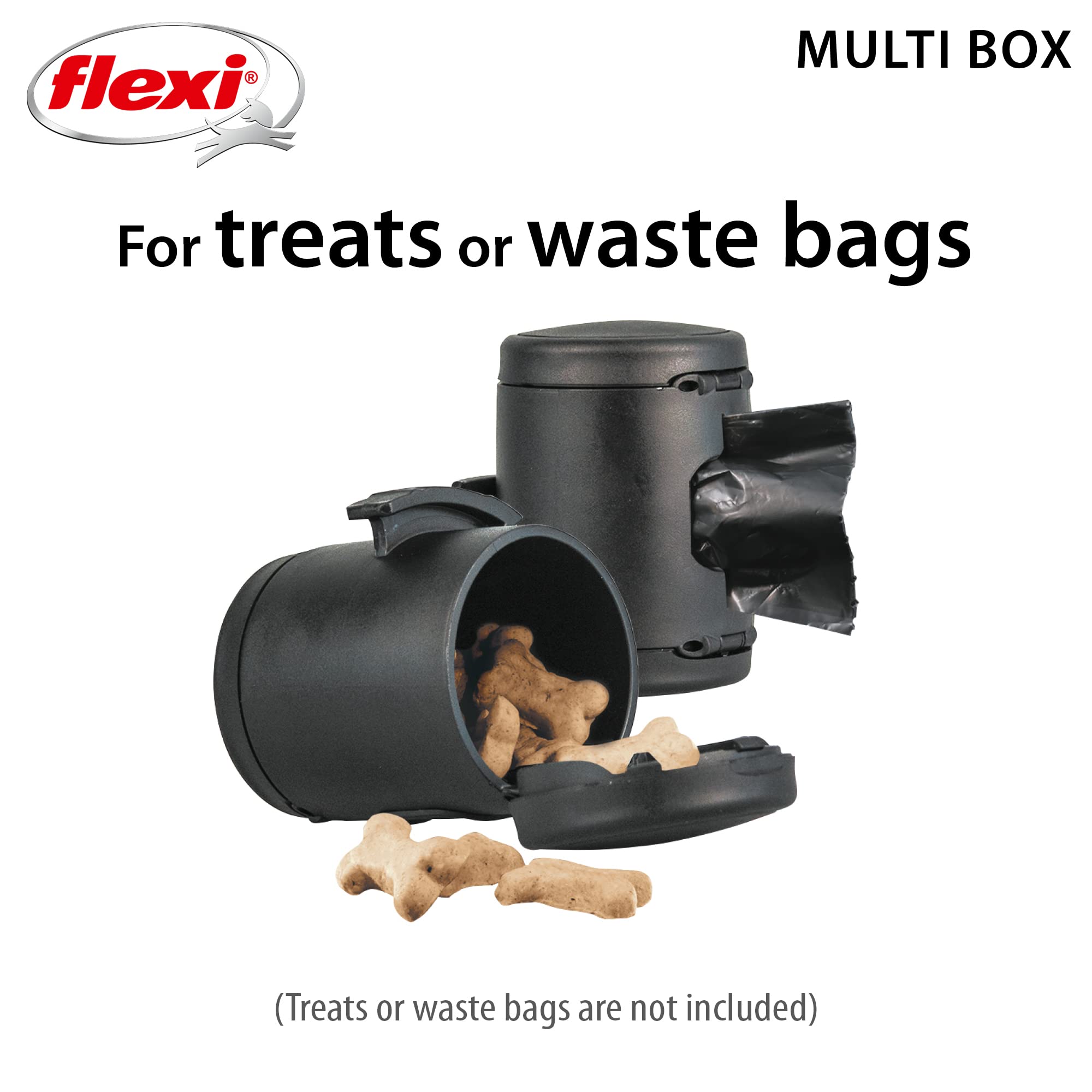 FLEXI Multi Box compatible models—works with popular FLEXI leashes.
