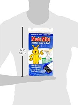 FLEXI Mutt Mitt can handle litter box waste, simplifying cleanup.