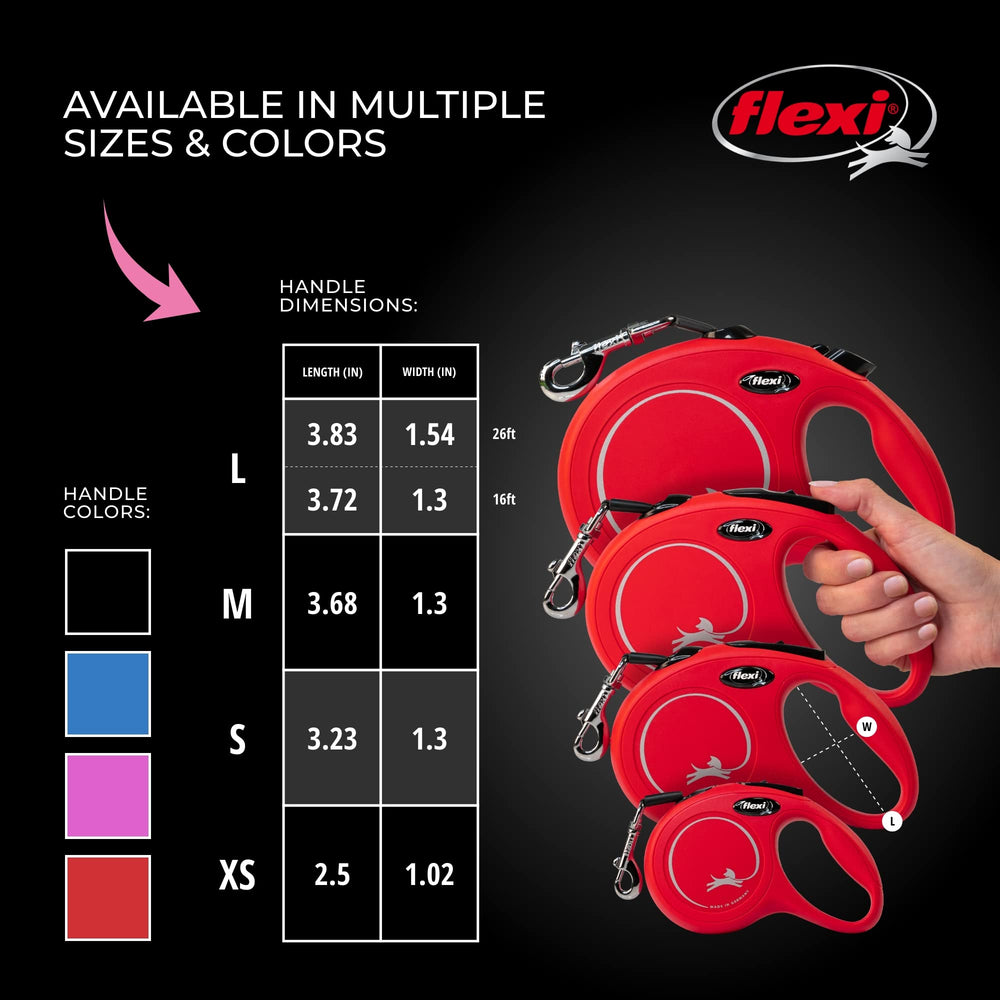 Flexi New Classic: diseño ergonómico para paseos cómodos