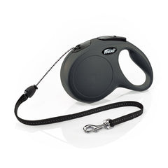 FLEXI New Classic leash 26ft cord enables controlled daily walks.