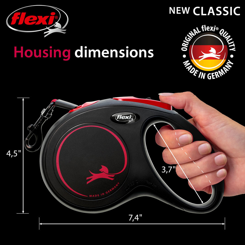 FLEXI one-handed-brake-pause-lock enables quick control with one hand