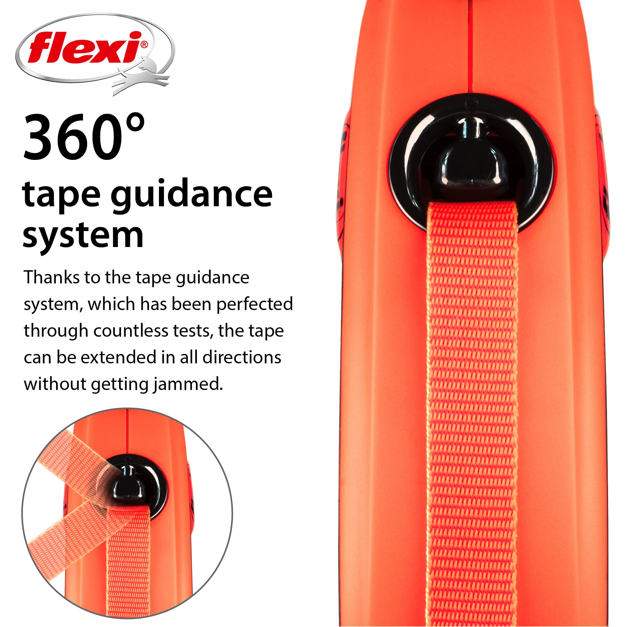FLEXI New Classic tangle-free design photo highlights smooth operation