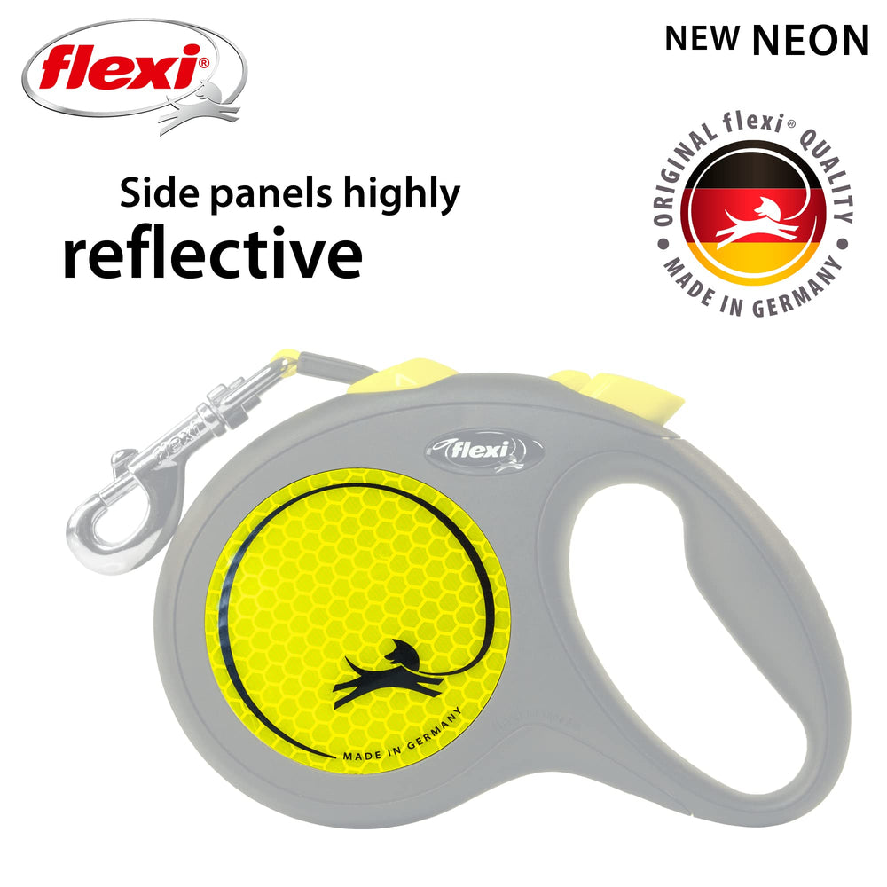 flexi patented-brake-system closeup shows quick, precise stopping