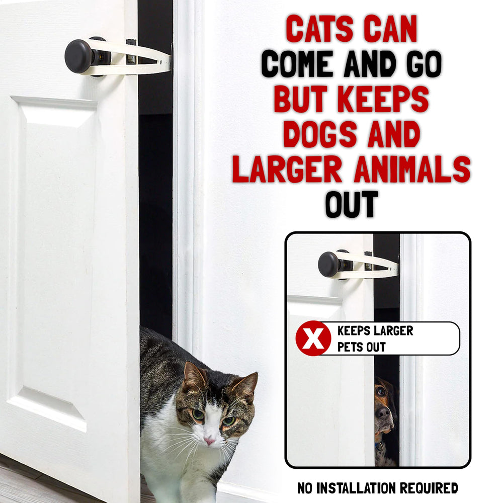 FlexLatch extra-large fit suits bigger doors while staying simple.