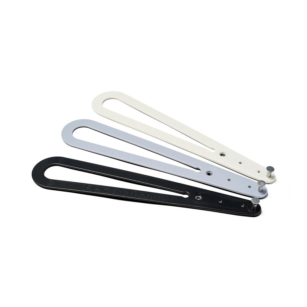 FlexLatch no tools needed for installation on standard doors.
