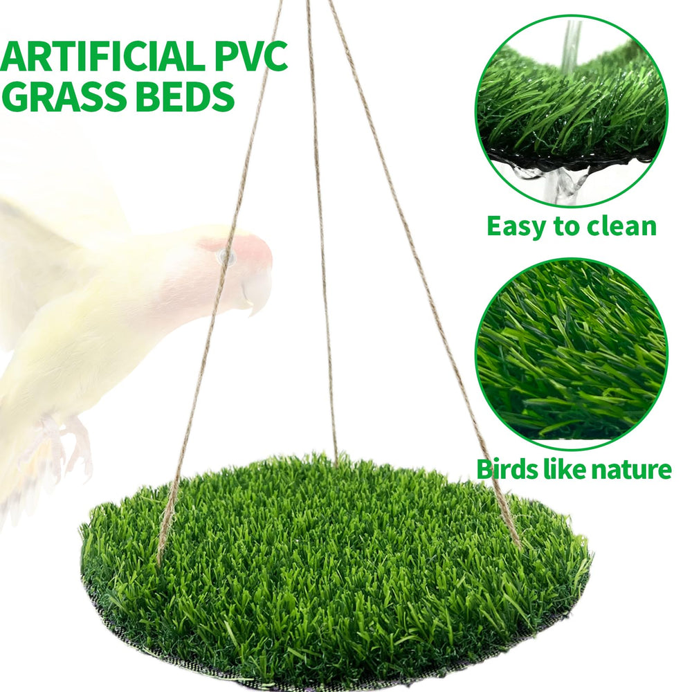 FlidRunest-bird-climbing-perch-toy enables variety and activity.