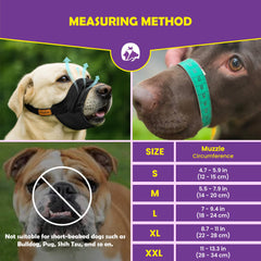 Flintstone small-dog-muzzle-grooming-use supports safe handling during procedures.