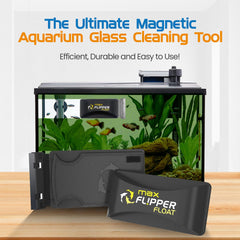 FLIPPER Max scraper blade tackles debris on acrylic tanks