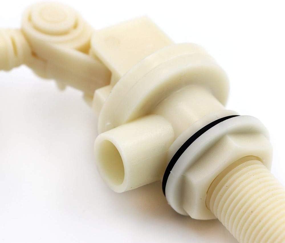 2 Pack Float Valve Waterer PVC tank with water-level system maintains steady supply