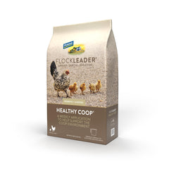 FLOCKLEADER Healthy Coop packaging highlights probiotics for odor control in coops