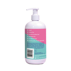 Floof by Brodie Everydog label close-up highlighting vegan formula and USA-made quality.