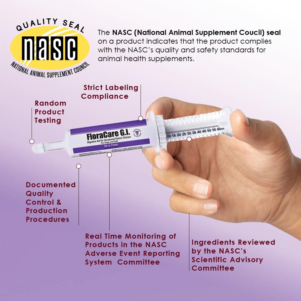 Pet Health Solutions FloraCare G.I. paste featuring cat-friendly use for smoother digestion.