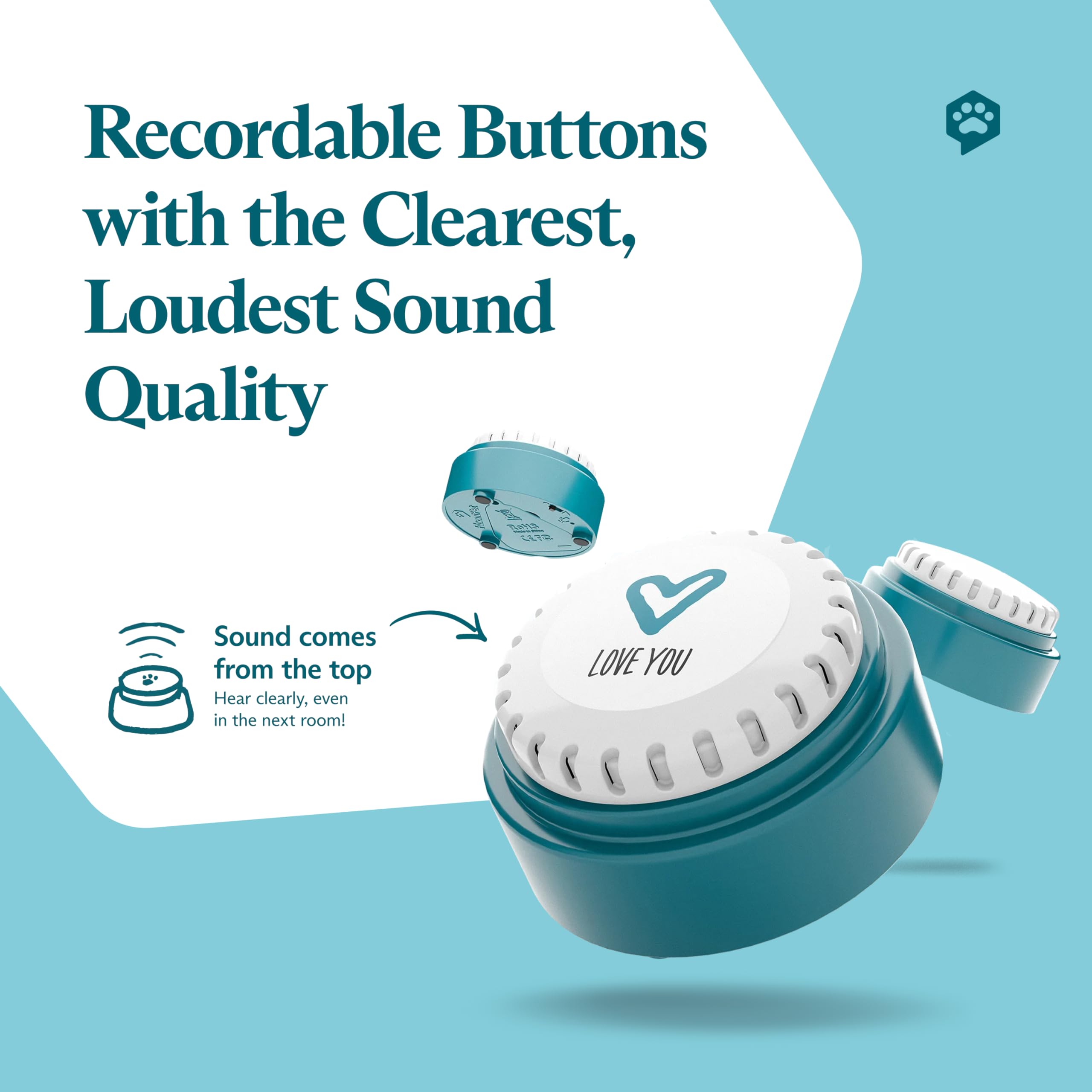 FluentPet 35 customizable stickers help label phrases for quick, targeted training