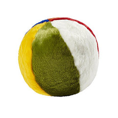 Fluff & Tuff Beach Ball with embroidered eyes for safe supervised fun and play.