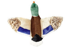 Wally Mallard featuring feathery wings for visual appeal during play