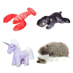 Fluff & Tuff Finn Koi ultra-plush outer fabric delivers soft, comforting play.