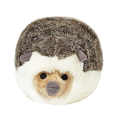 Fluff & Tuff Harriet Hedgehog plush with embroidered eyes for safe supervised fun.