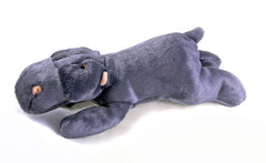 Fluff & Tuff Helga the Hippo front view: ultra-plush texture supports comfy, durable play.