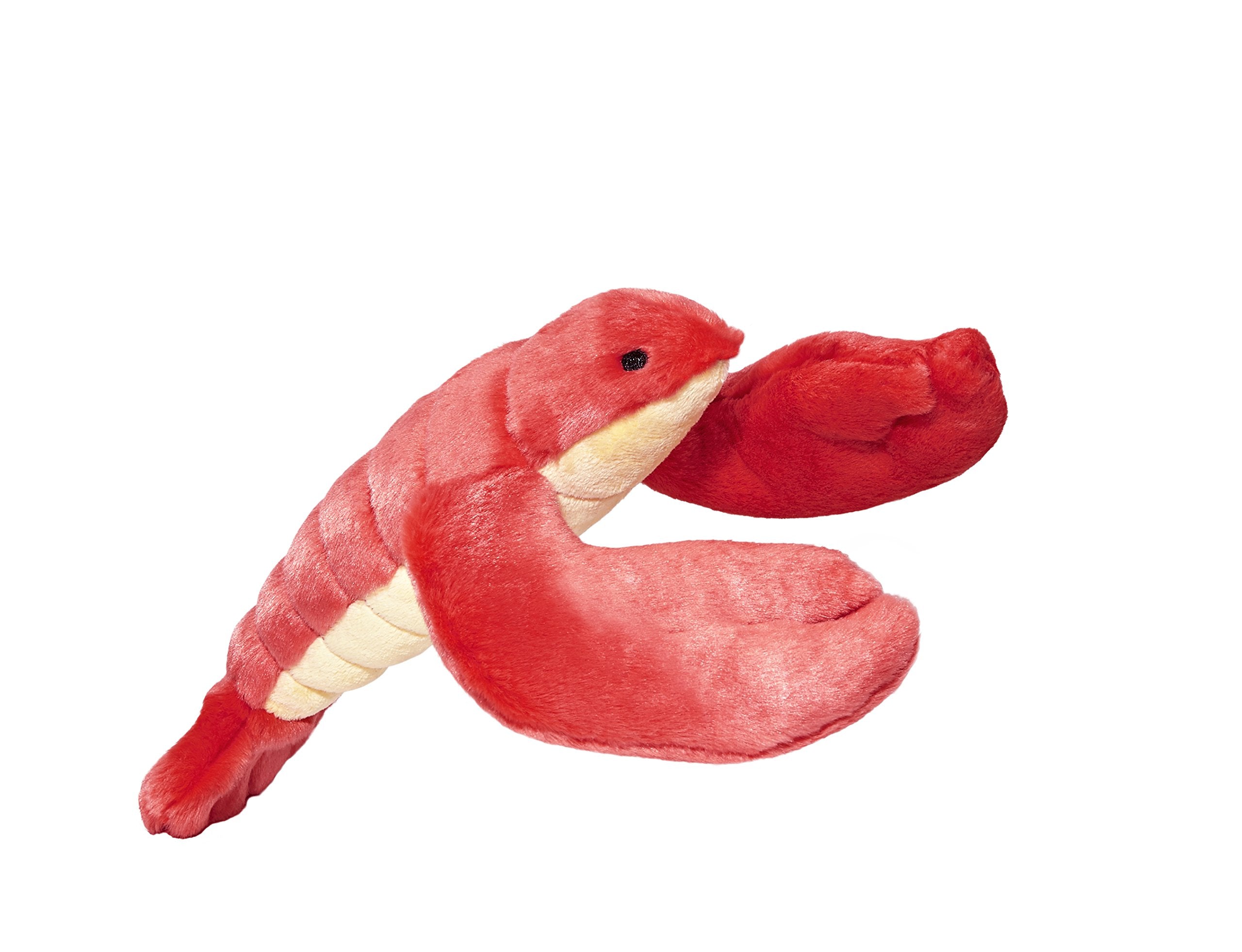 Manny Lobster tail in plush, ideal for carrying and interactive games.