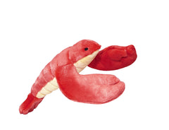 Manny Lobster tail in plush, ideal for carrying and interactive games.