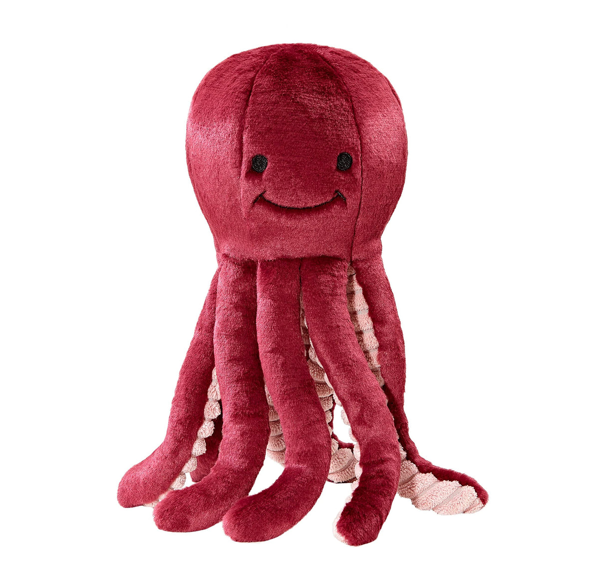 Fluff & Tuff Olympia Octopus Toy close-up showing durable plush for tough chewers.