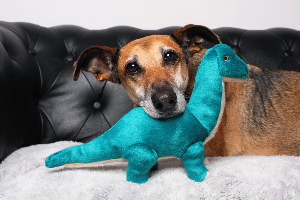 Fluff & Tuff Ross Brachiosaurus toy soft-ultra plush texture