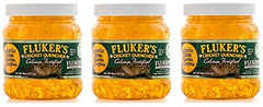 Fluker's Cricket Quencher 3-pack gel in dish provides clean, safe hydration for crickets