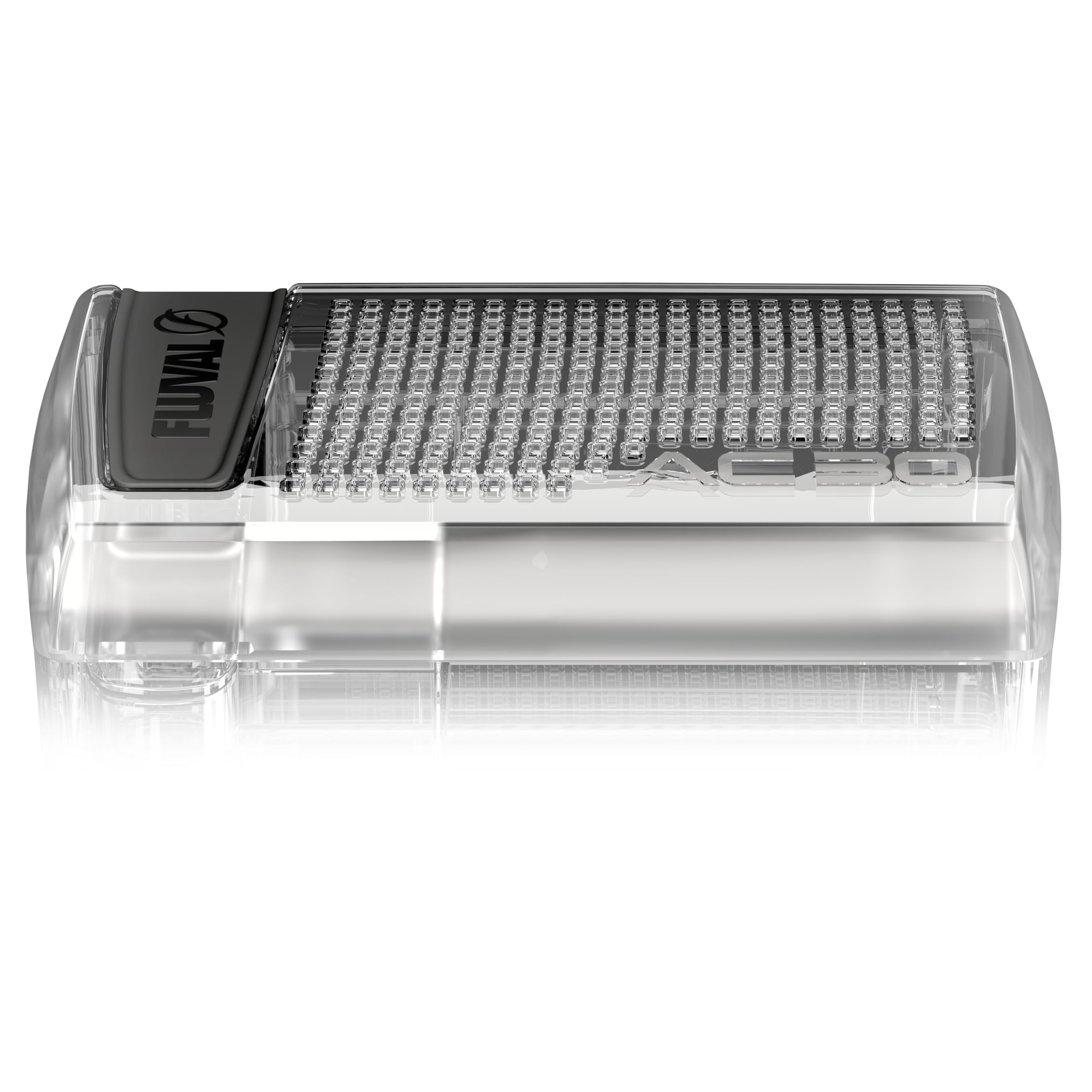 Fluval AC30 packaging image indicates complete kit and included media for convenience.