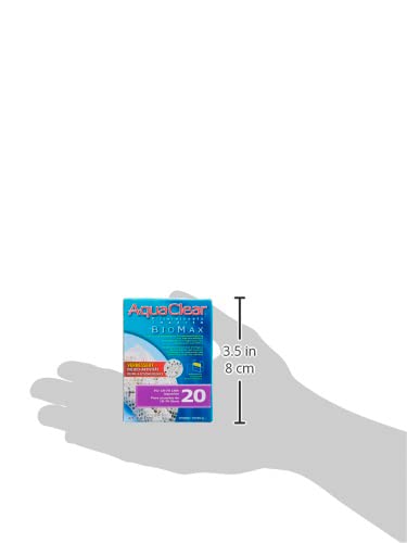 Fluval AquaClear 20 media set demonstrates multi-stage filtration for balanced tank water.