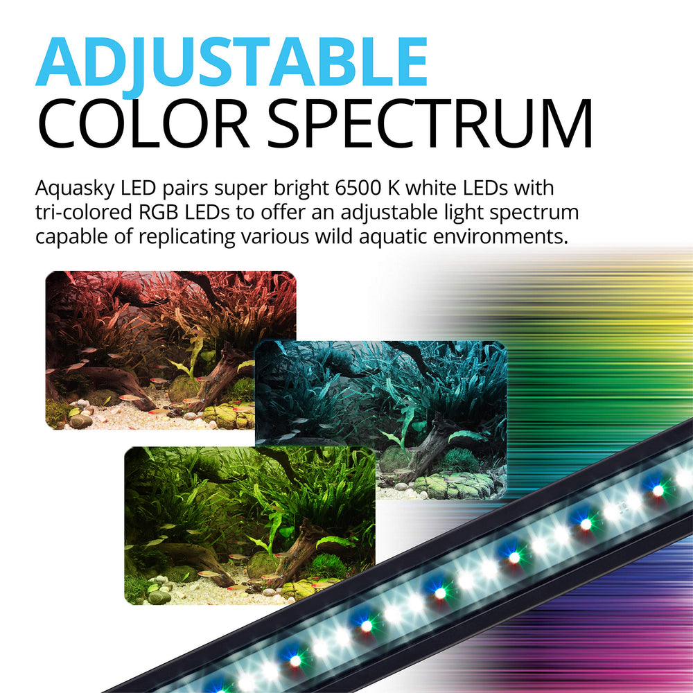 Fluval Aquasky 2.0 storm effect illustrating dynamic aquarium ambience