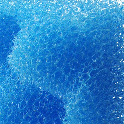 Fluval Bio Foam media strips closeup highlights dense filtration for biological balance.