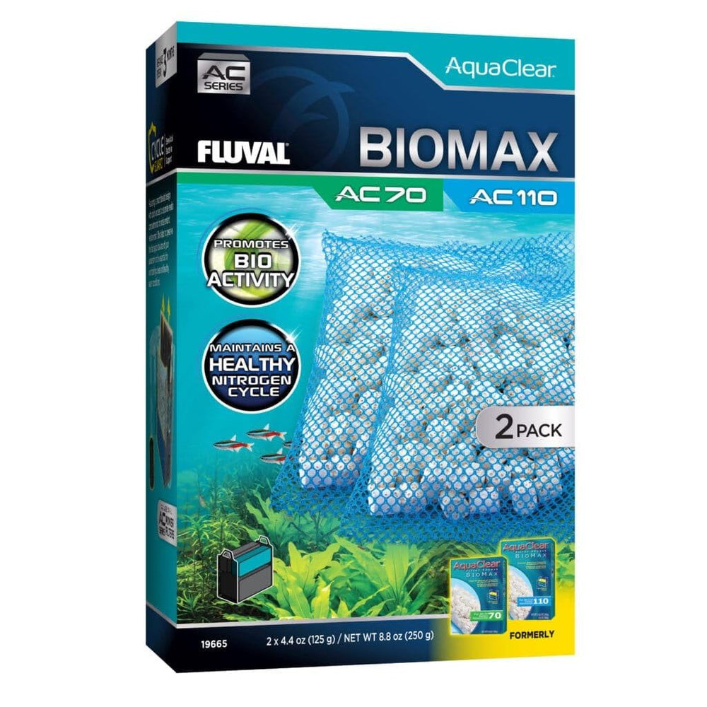 Fluval BIOMAX nodes close-up highlighting porous structure for filtration