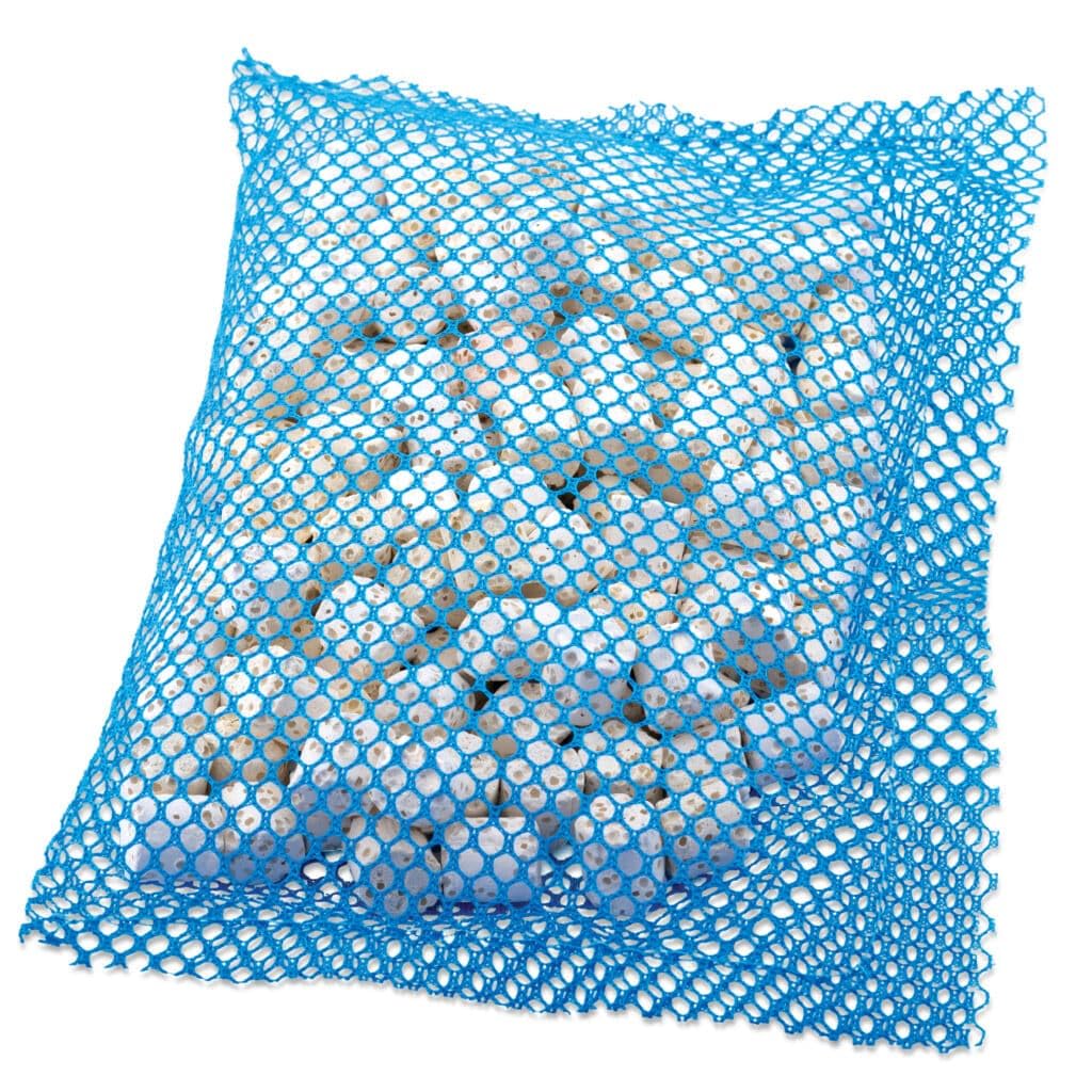 Fluval BIOMAX nodes porous structure detailing surface area for bacteria growth
