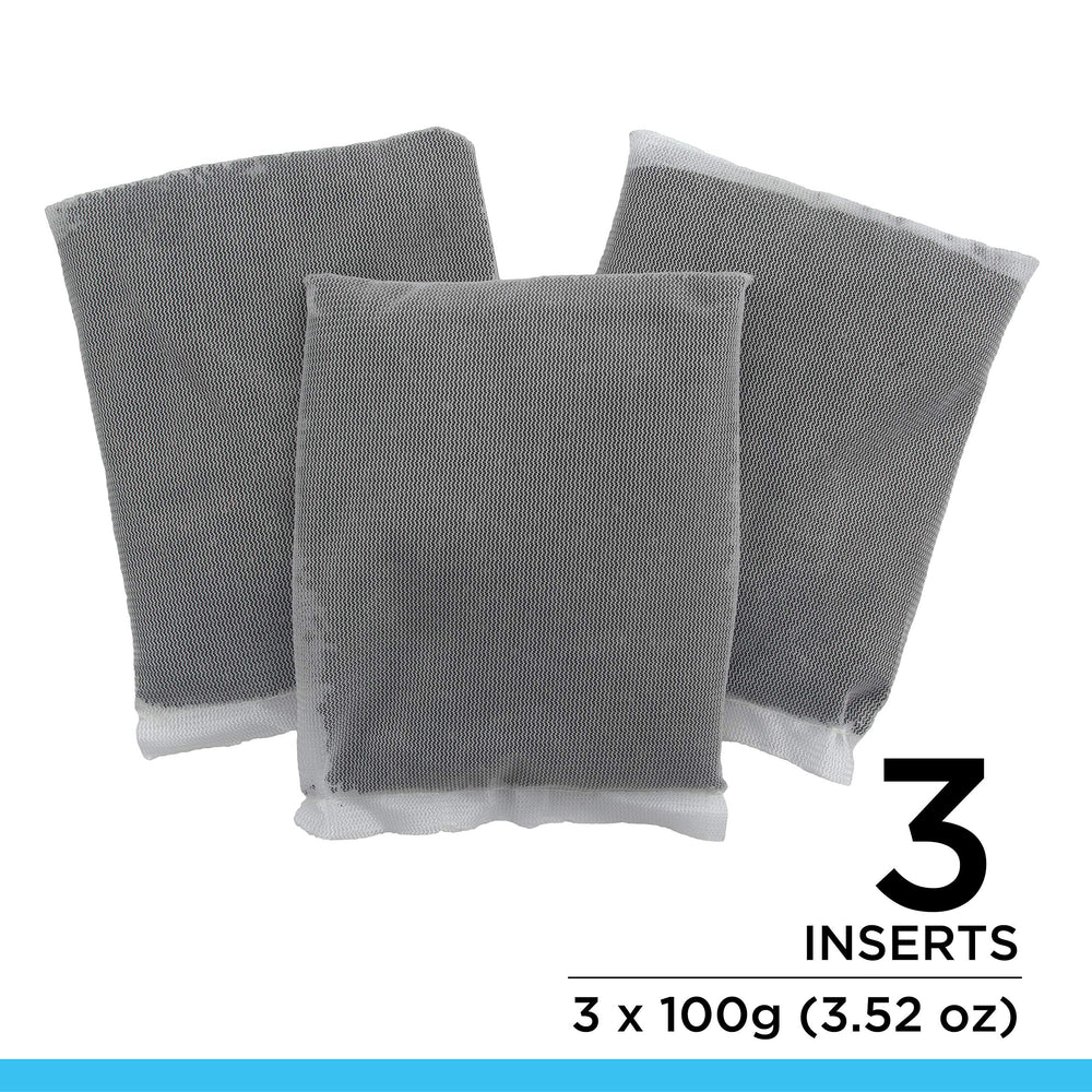 Fluval carbon 100g nylon bags prepared for canister filter installation