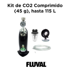 Fluval CO2 disposable cartridge three-pack packaging ready for shelf storage