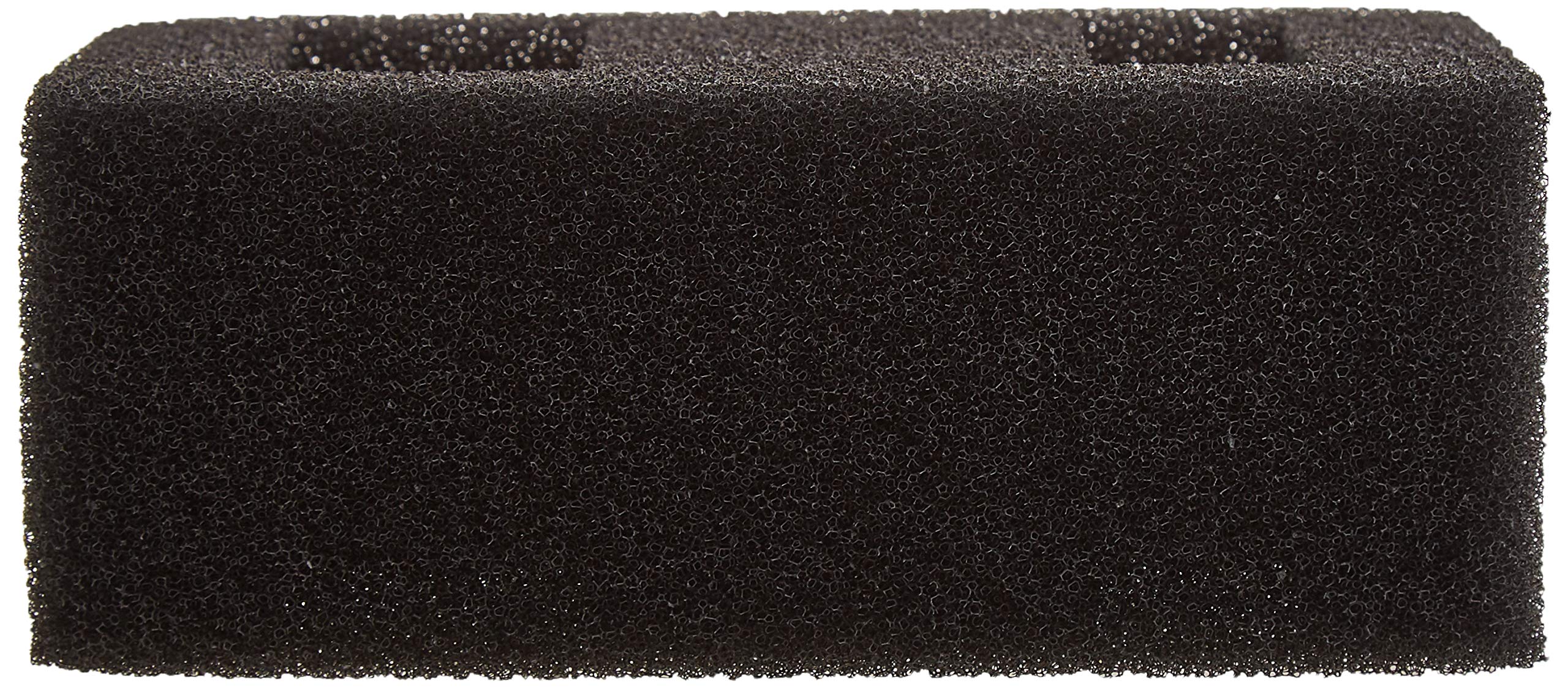 Fluval Flex foam filter block handle detail highlights easy replacement.