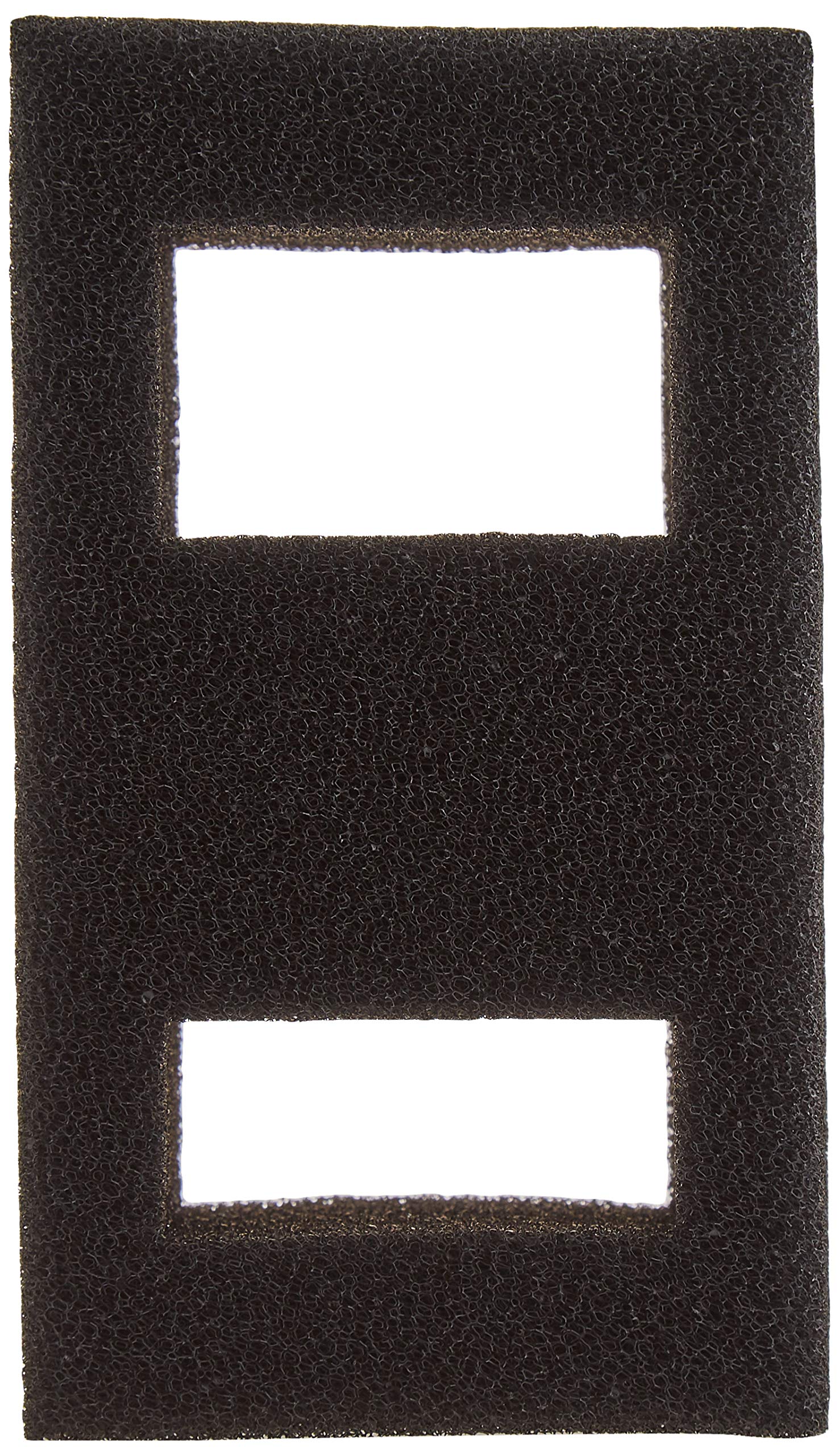 Fluval Flex foam filter block installed in tank demonstrates mechanical filtration.